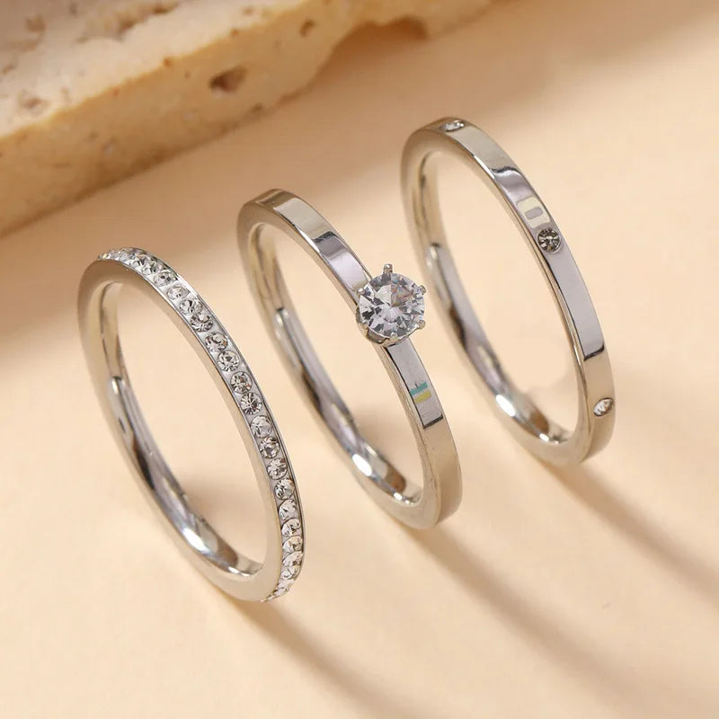 Anel minimalista luxury