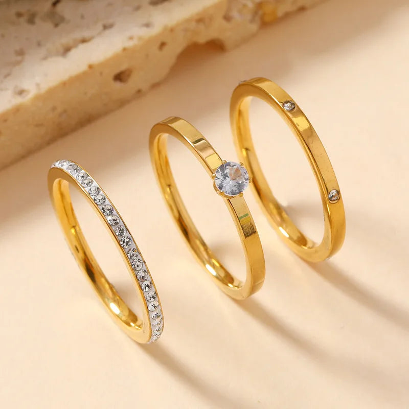 Anel minimalista luxury